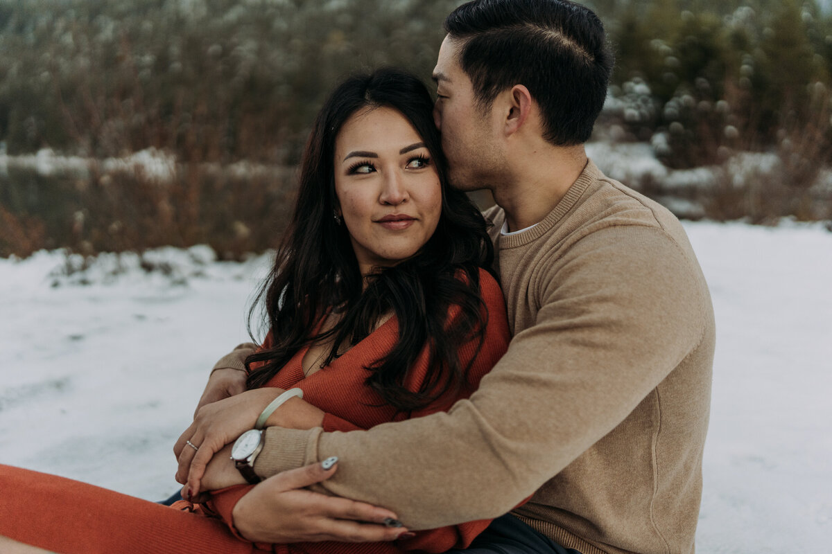 Joyce Li Photography Destination Wedding Elopement Engagement Lifestyle Portrait Photographer West Coast Seattle Washington California goldcreekpondengagement-64