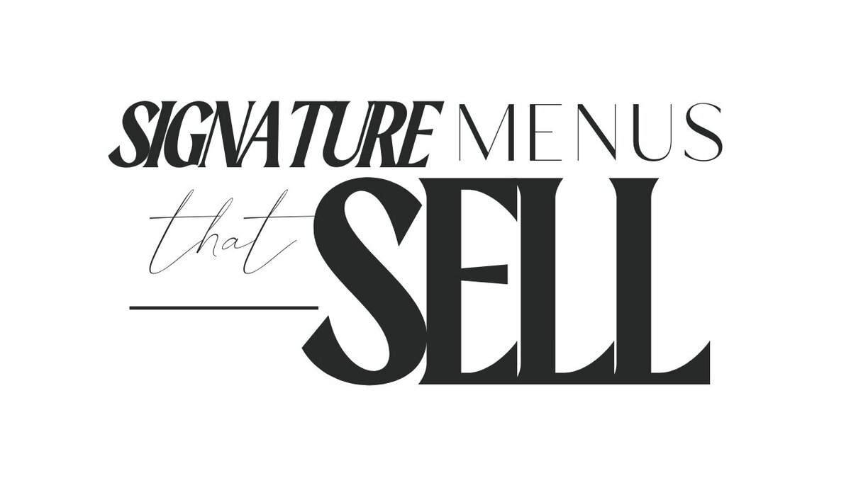 signature menus logo