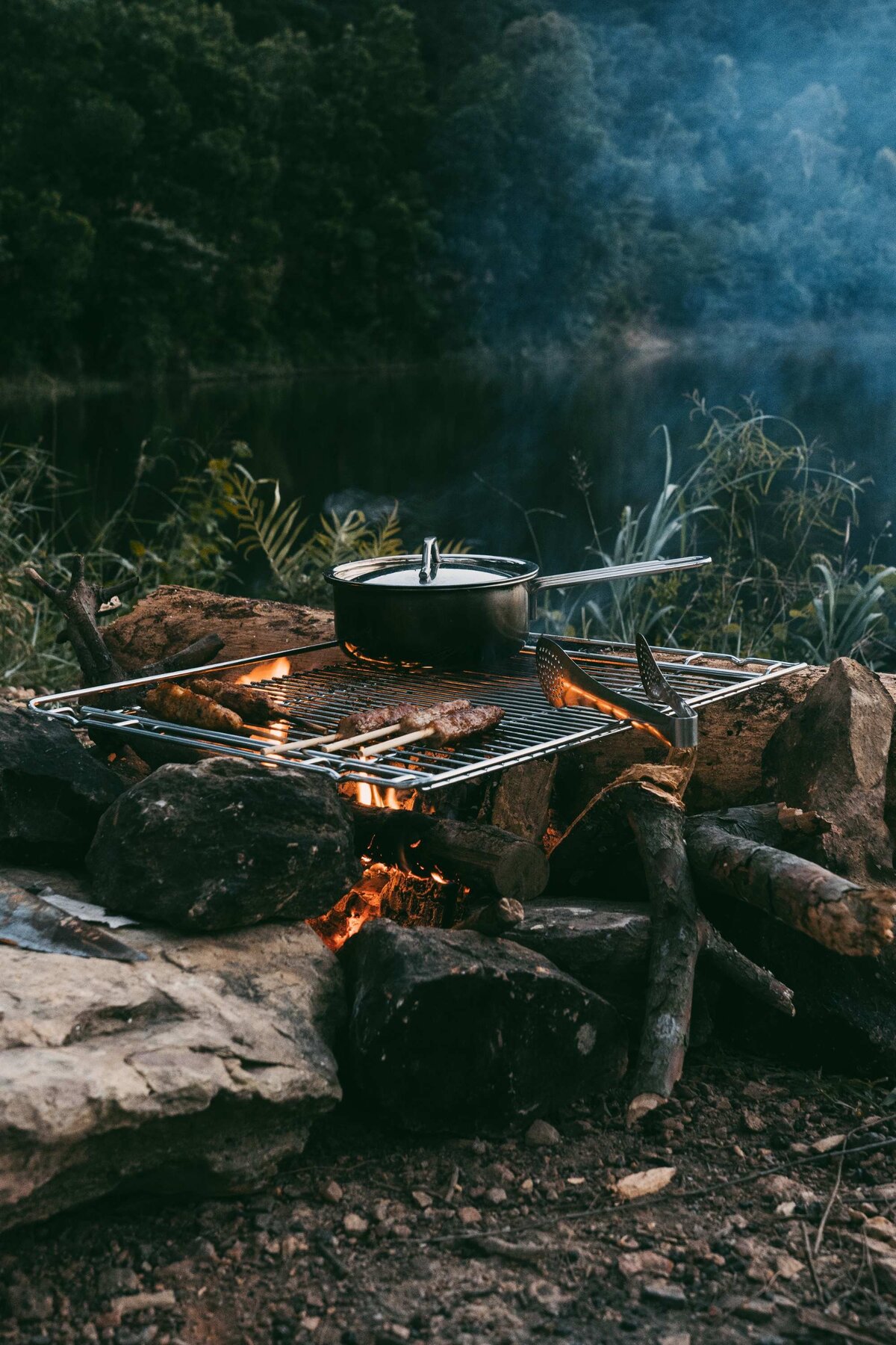 Samen koken in de natuur
