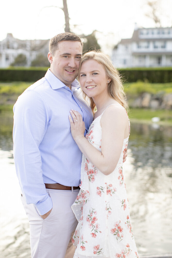 Connecticut engagement session in Southport