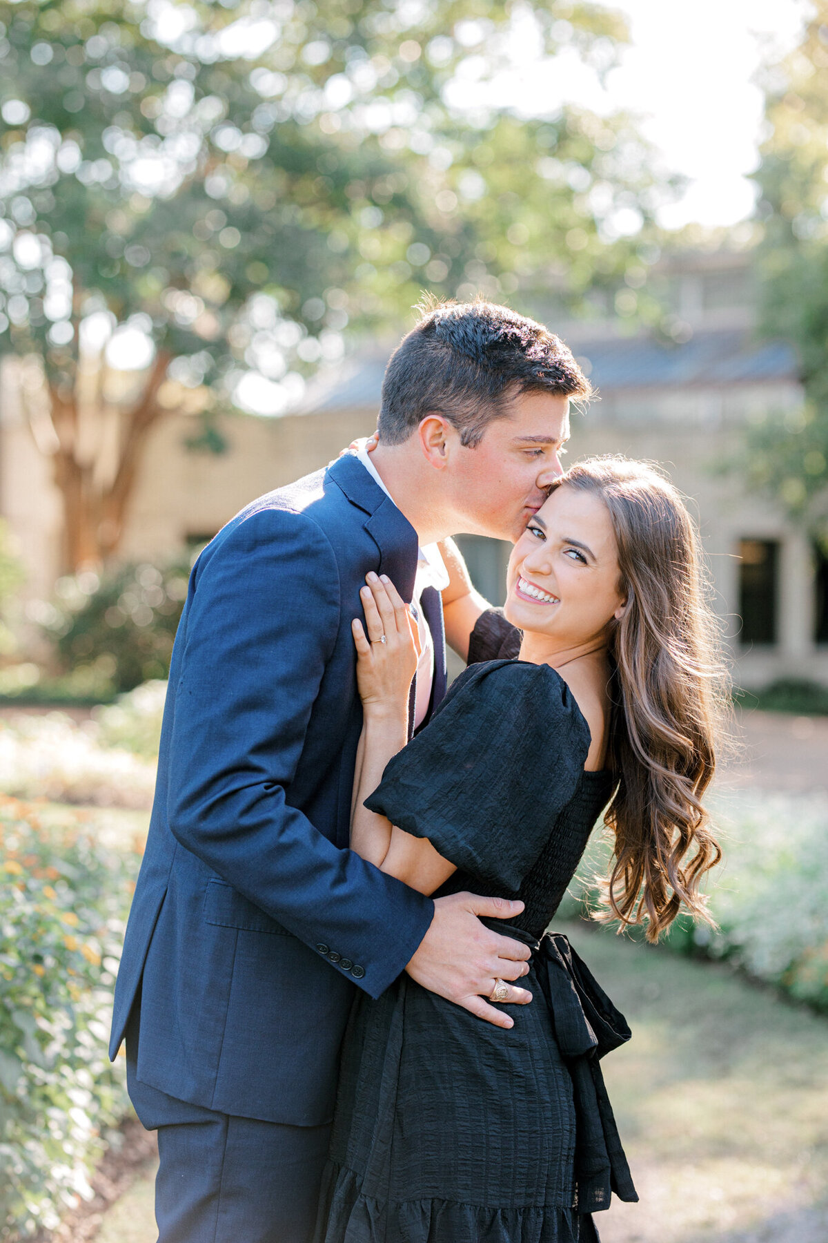 Annie & Logan's Engagement Session at The Dallas Arboretum | Sami Kathryn Photography | Dallas Wedding Photographer-2