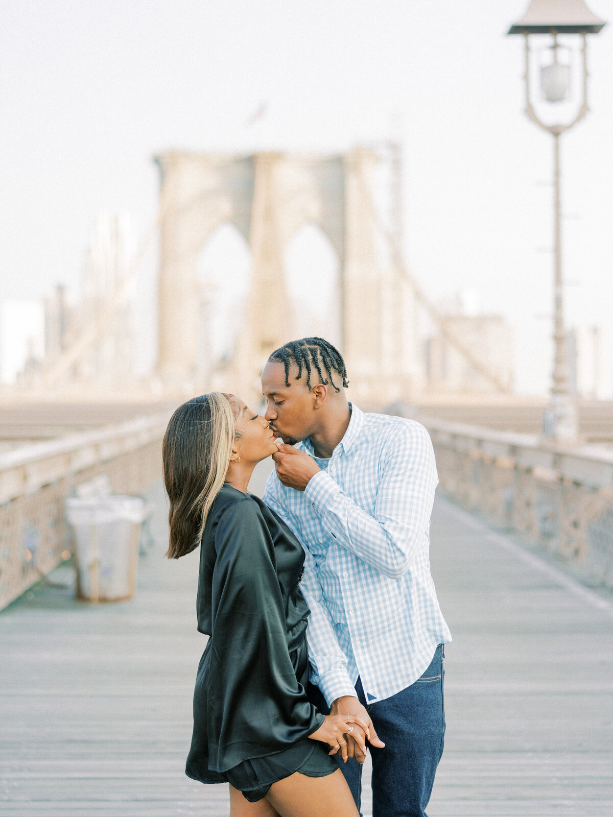 Brooklyn Bridge and DUMBO Sunrise, Engagement Session | Amarachi Ikeji Photography 14