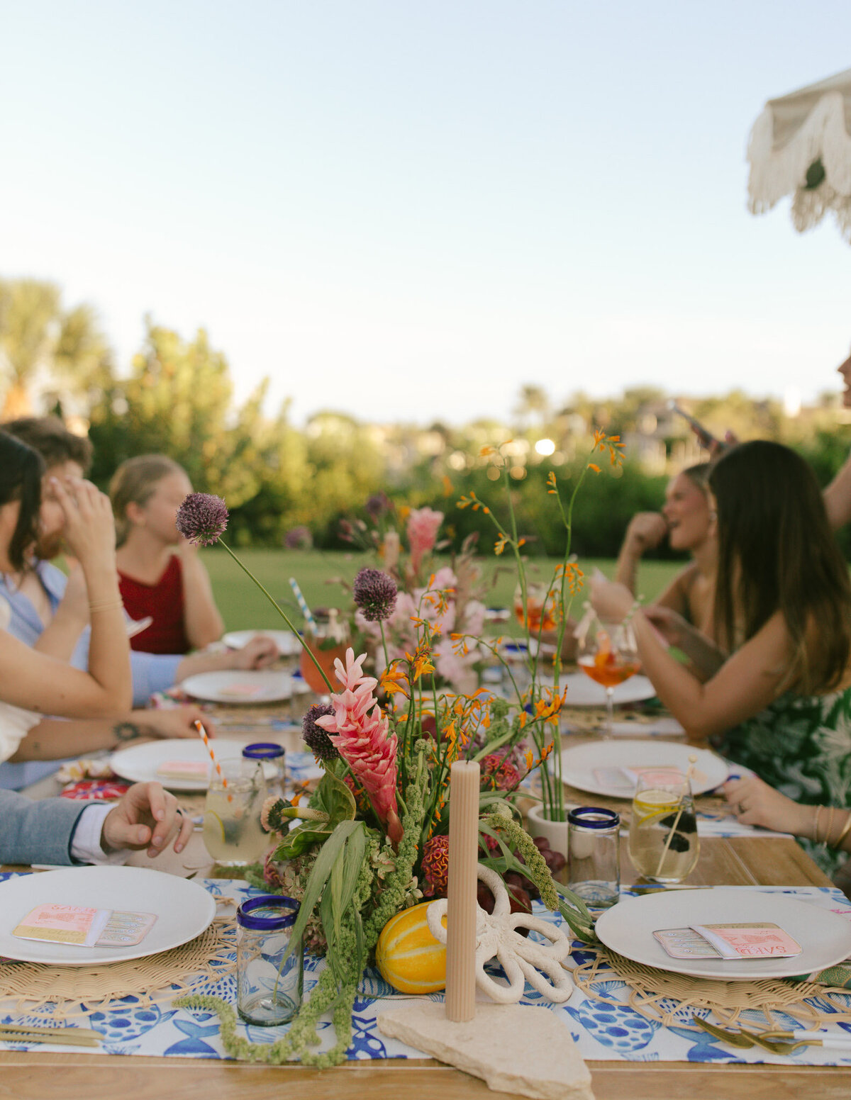 Al Fresco Wedding Dinner
