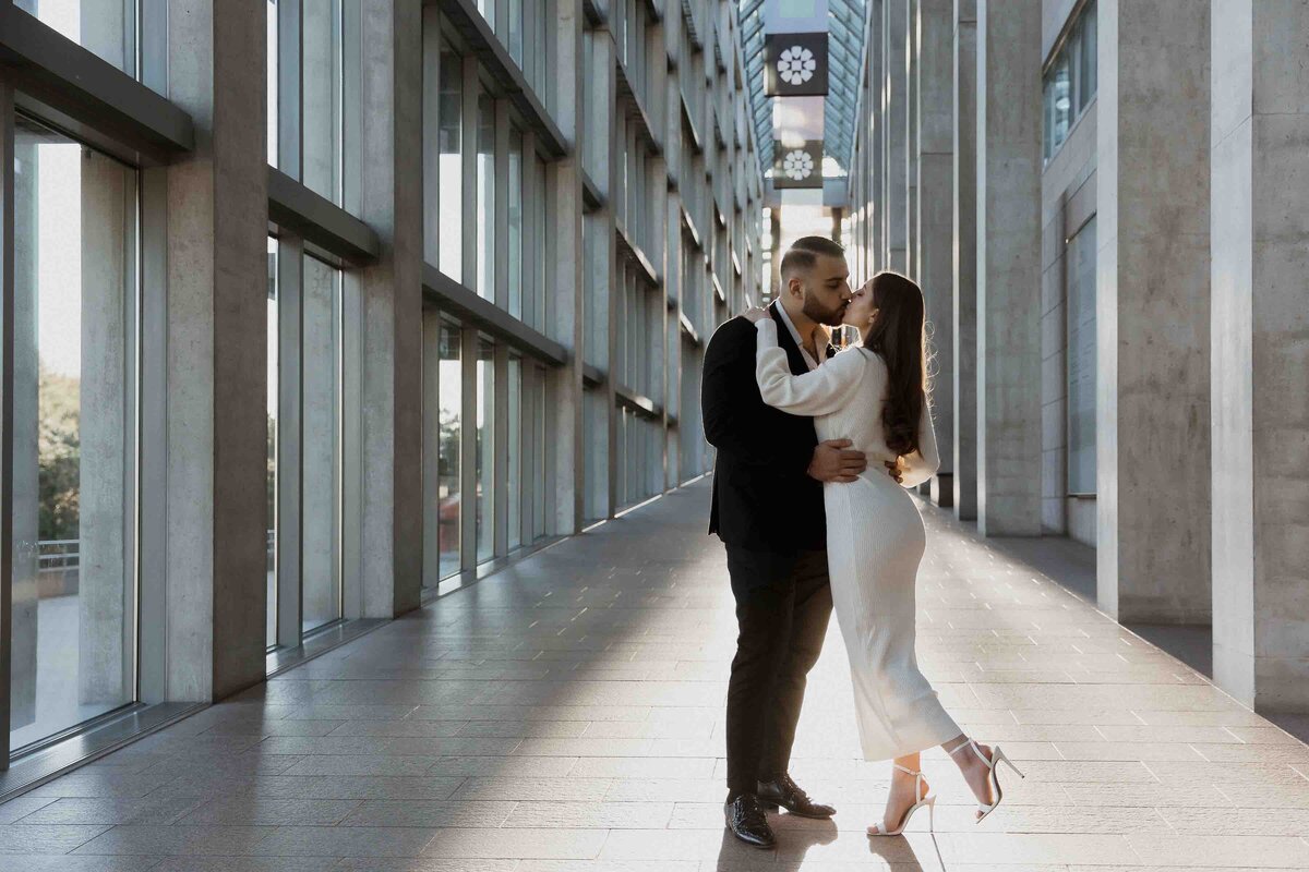 National Gallery of Ottawa Engagement Photo Shoot - Sonia V Photography