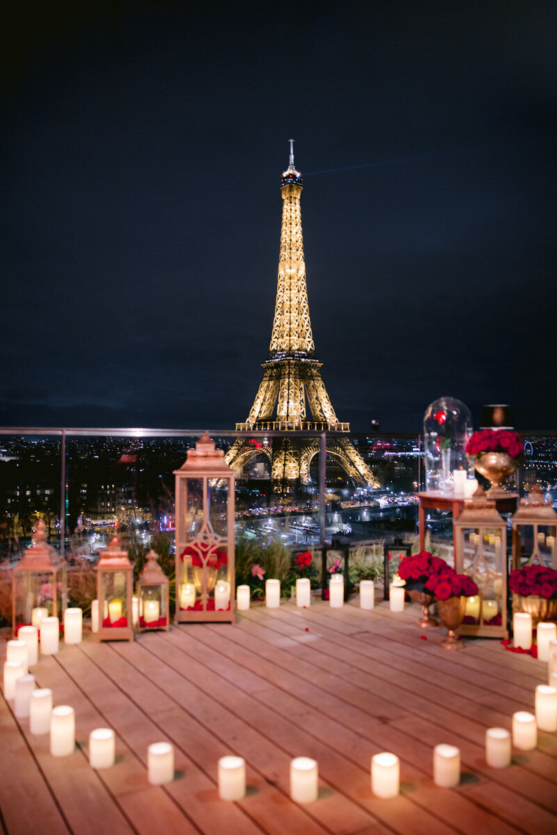 Paris Proposal Planner - Eiffel Tower Engagement by Alejandra Poupel Events -7