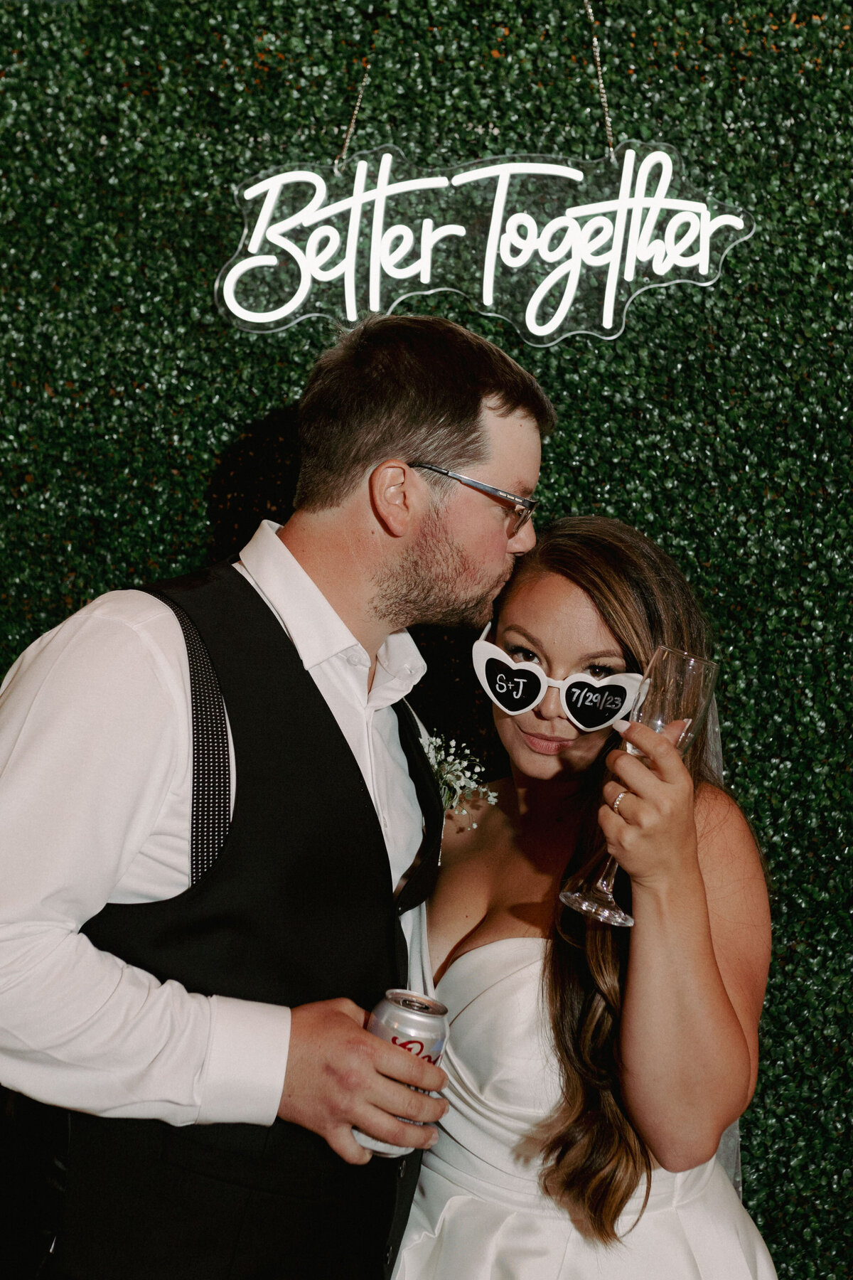 Elegant Wedding Golf Course Sunset Champagne176