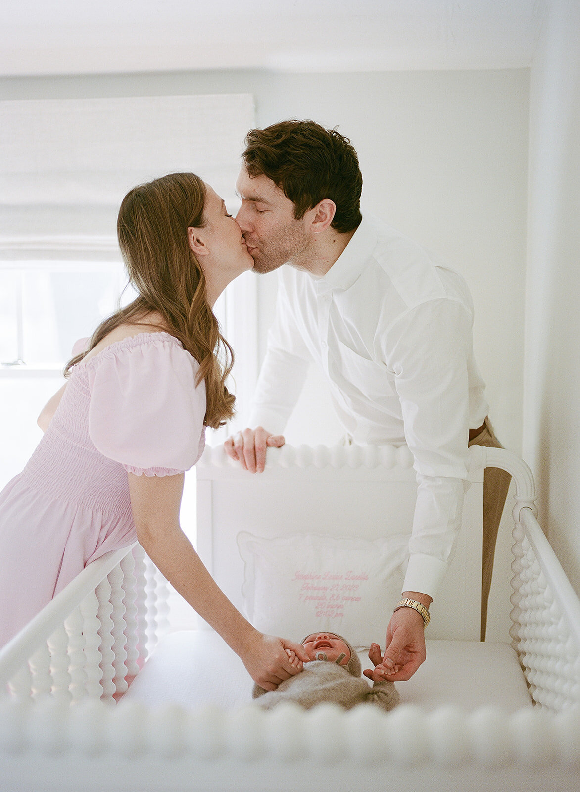 In home newborn session, South Shore Massachusetts