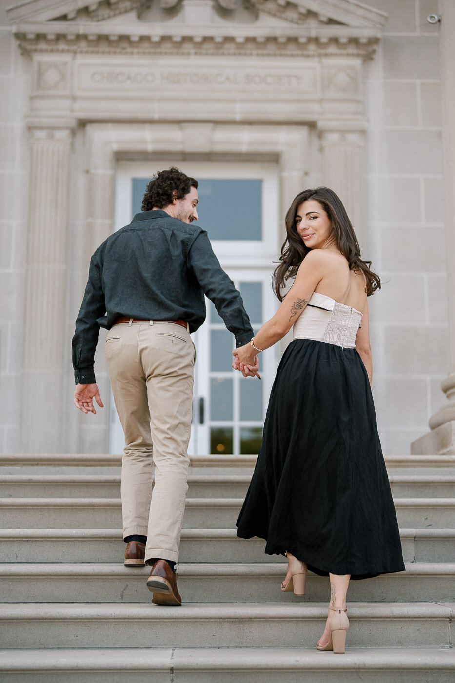 Downtown Chicago Engagement Photos-18