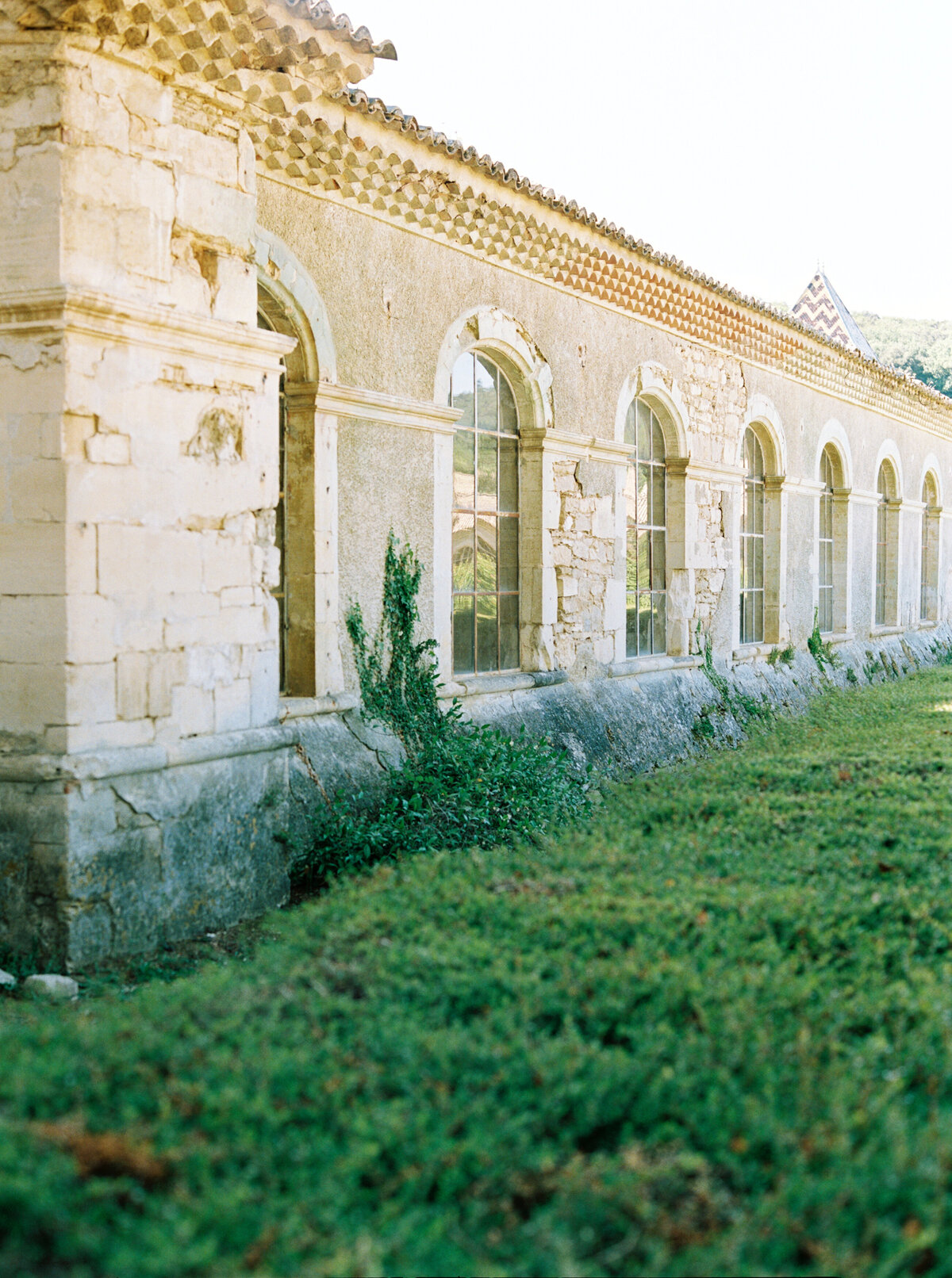 Wedding editorial at Barjac Village and Chartreuse de Valbonne in Provence, France - 26