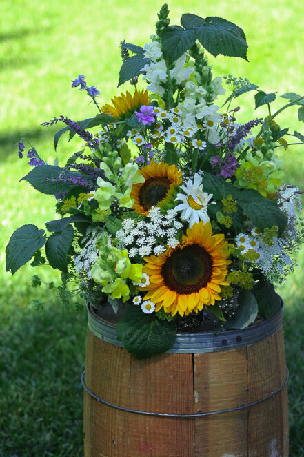 BeeHaven Flower Farm Bonners Ferry Idaho Floral Florals Classes Workshops Farm Stand Fresh Cut Flower Bouquets All Occasion Flowers Weddings Events Wedding Funeral Sympathy Grower Growing Farmer 8
