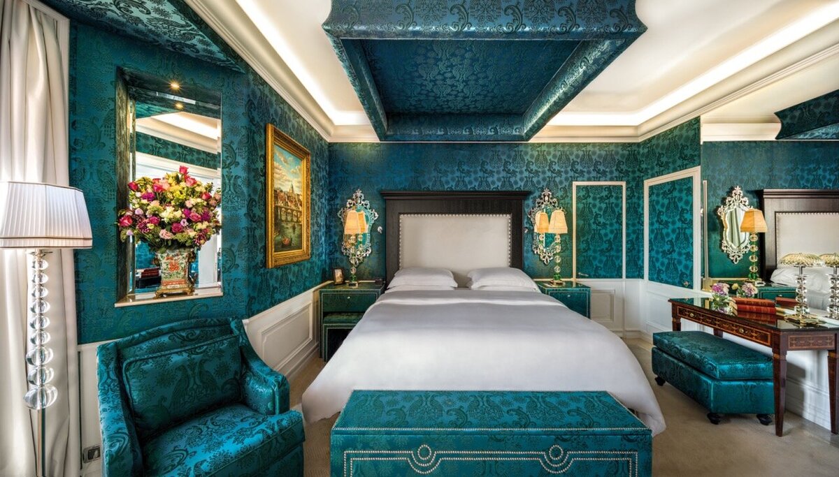 Waterstone - Hassler Collection - Hotel Hassler -Rome - Luxury Boutique Hotel - Villa Medici bedroom Battistessa luglio 2023  Large