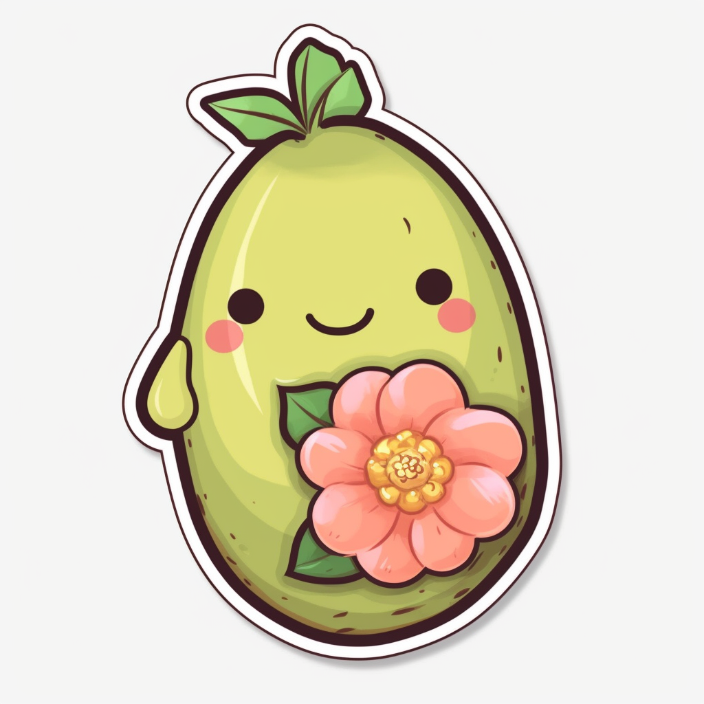 ygioots_sticker_cute_avocado_holding_a_pink_flower_kawaii_sty_879d9fb8-d0e7-4579-aa1a-060cedf50e7a_1