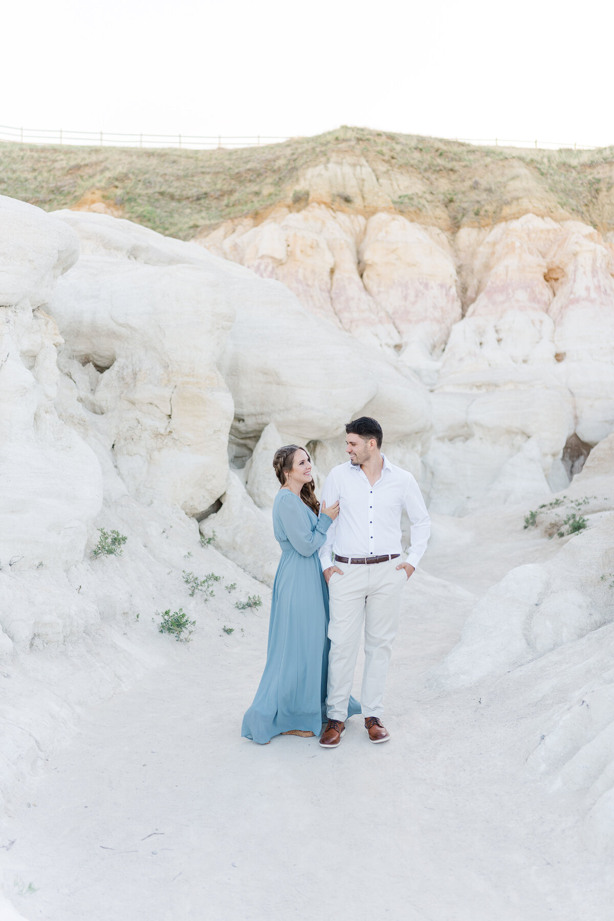 Paint Mines Interpretive Park El Paso Colorado Engagement Session Light and Airy Romantic Pictures Elena Spraguer Photography 0005