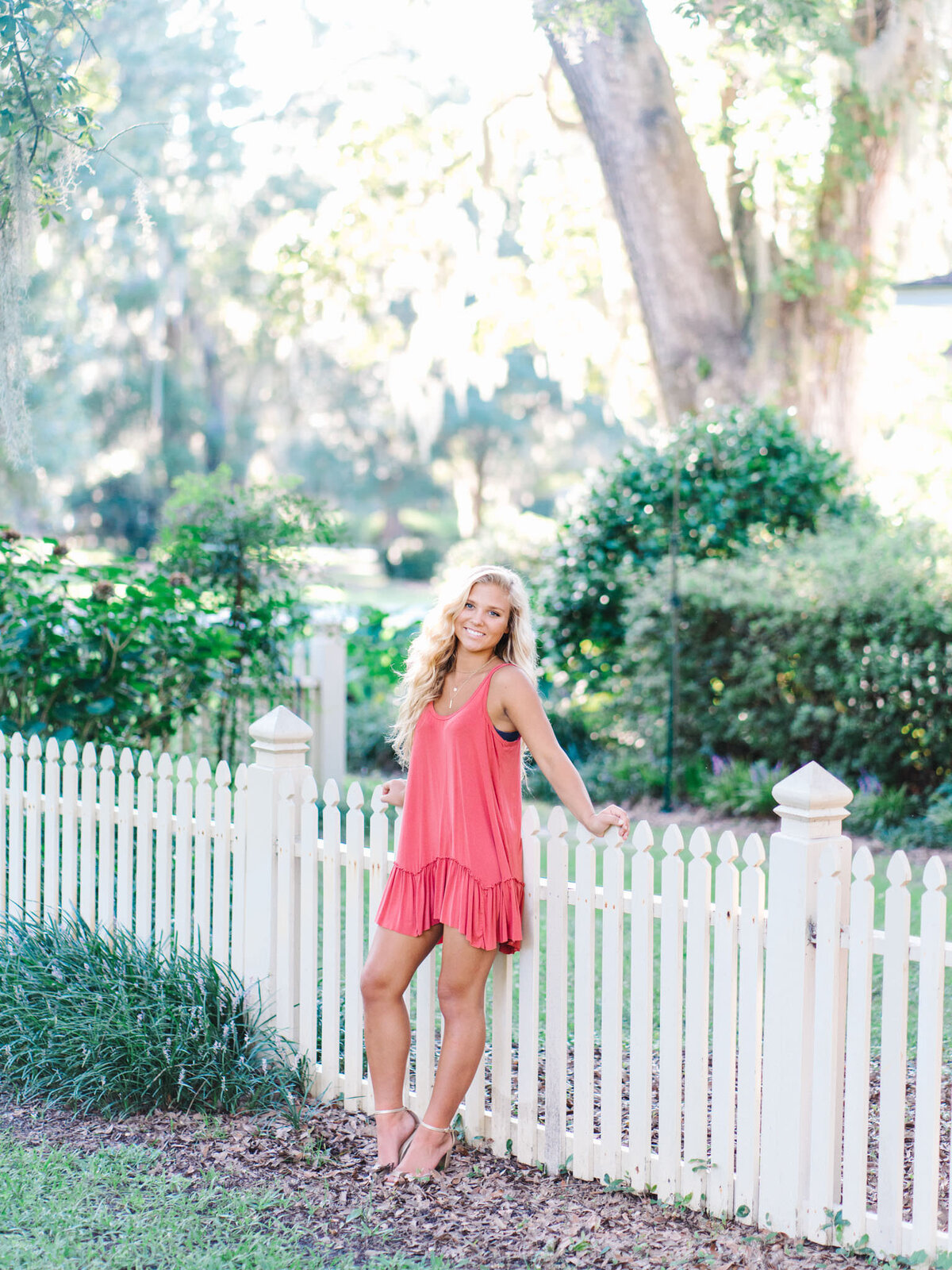 Spanish Moss Tree Senior Pictures near Myrtle Beach, SC -9
