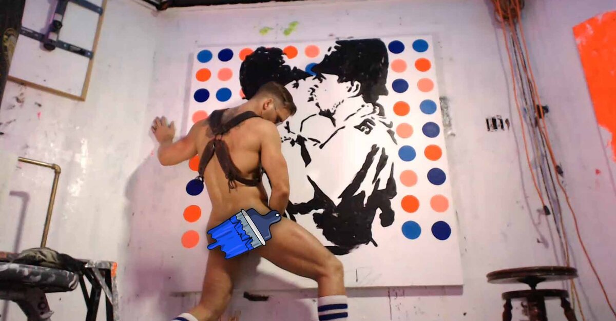 Brent Ray Fraser Live Art Studio Webcam 44