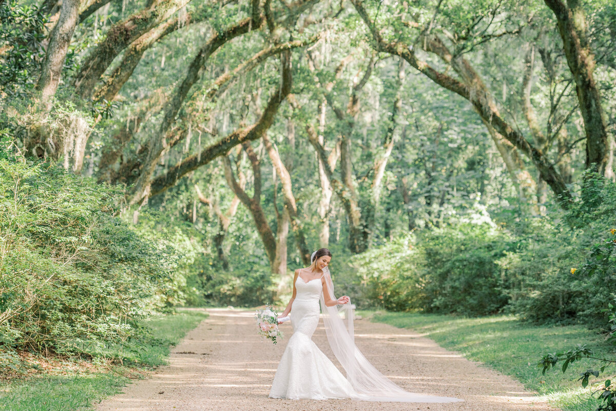Garden Goddess Afton Villa Gardens Bridal Session
