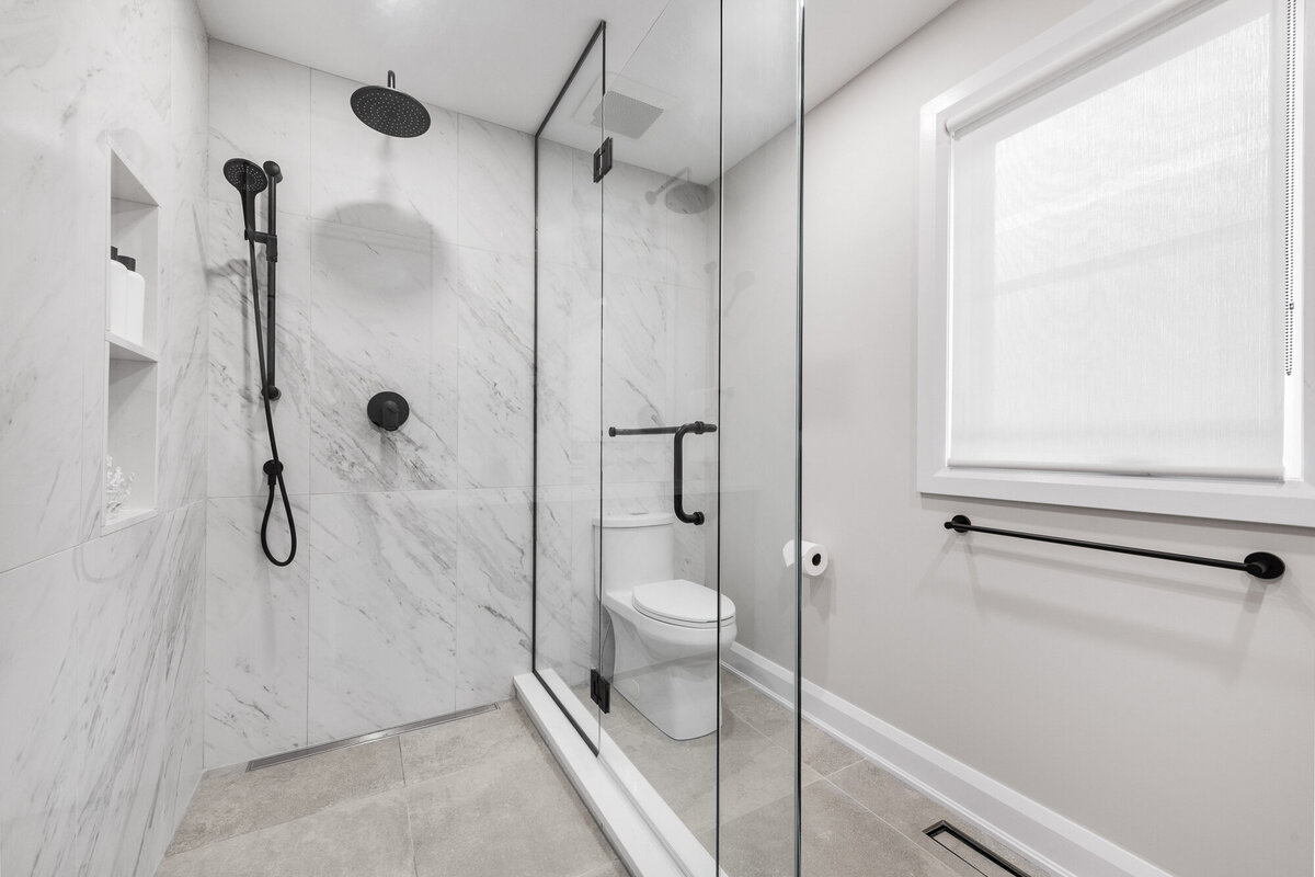 final image of our urban bamboo interior and bathroom design project