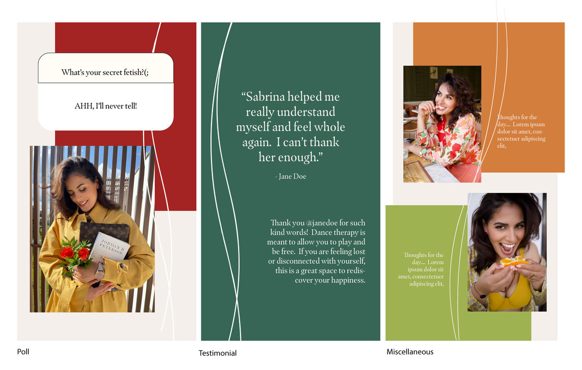 instagram story template designs