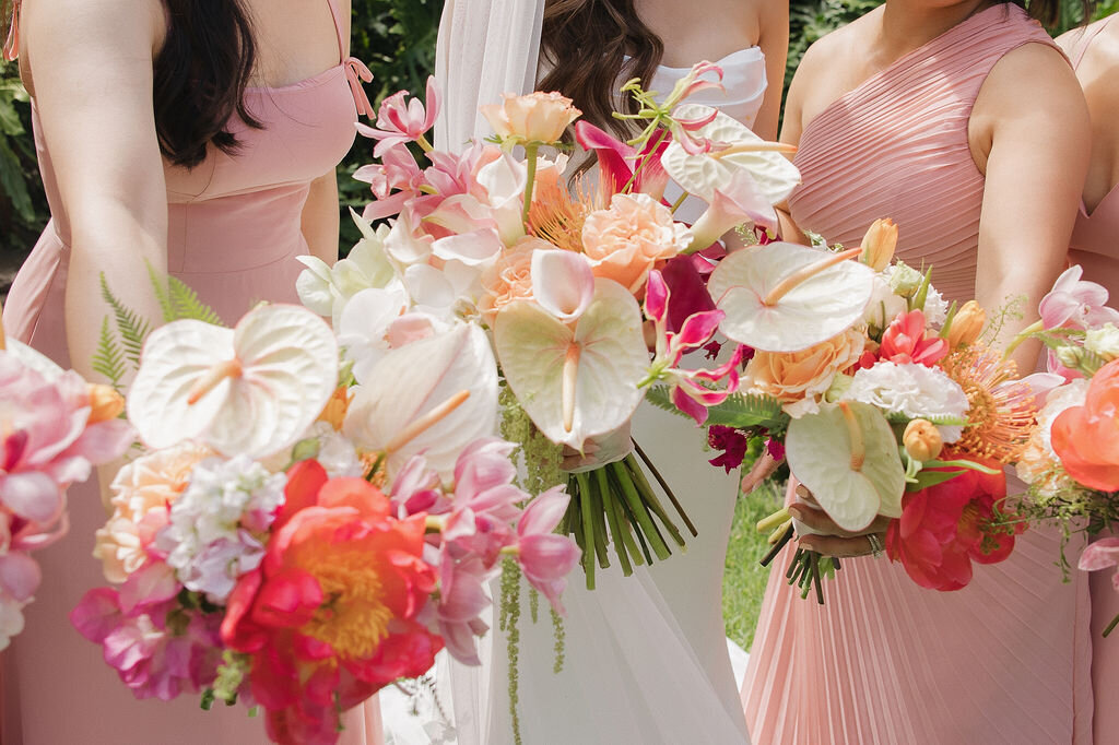 tropical bridal bouquets - dbhemingway