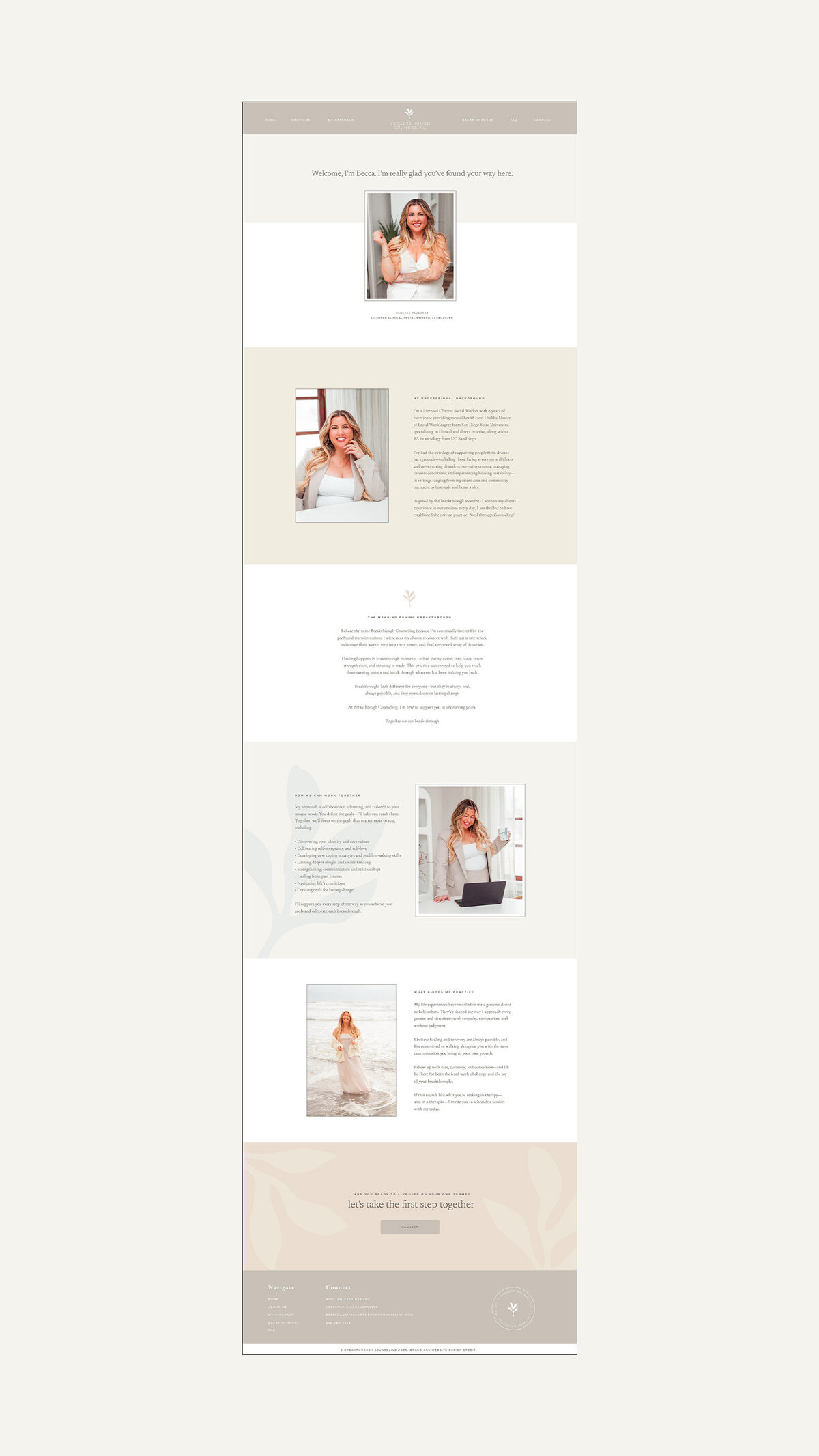 Branding concept for a professional hair salon, highlighting modern visuals and a polished identity.
