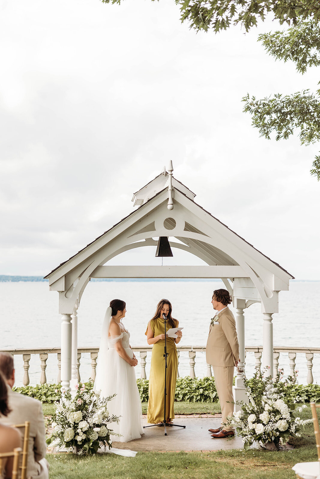 Red Pine Point Indian River Michigan Intimate Wedding Ceremony K. E. Rogers Photography-106