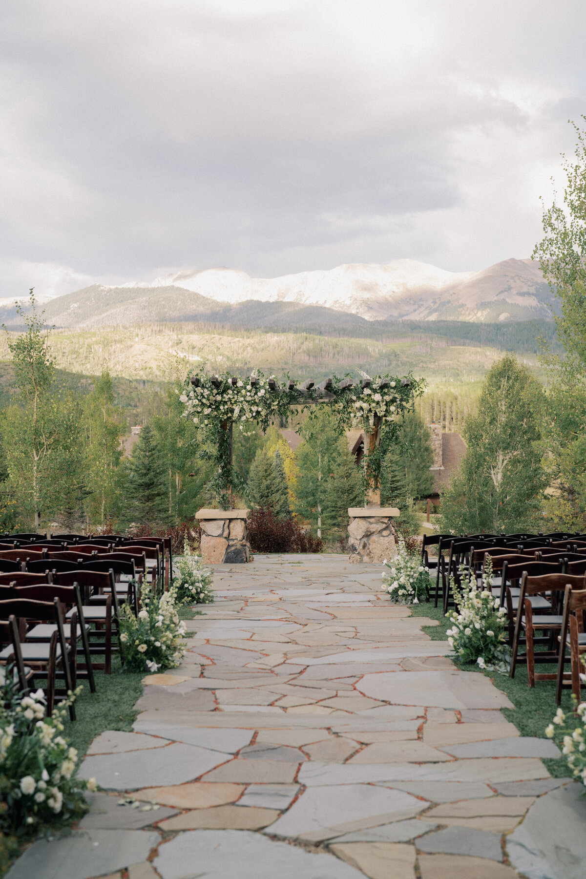 Ceremony views in Colorado
