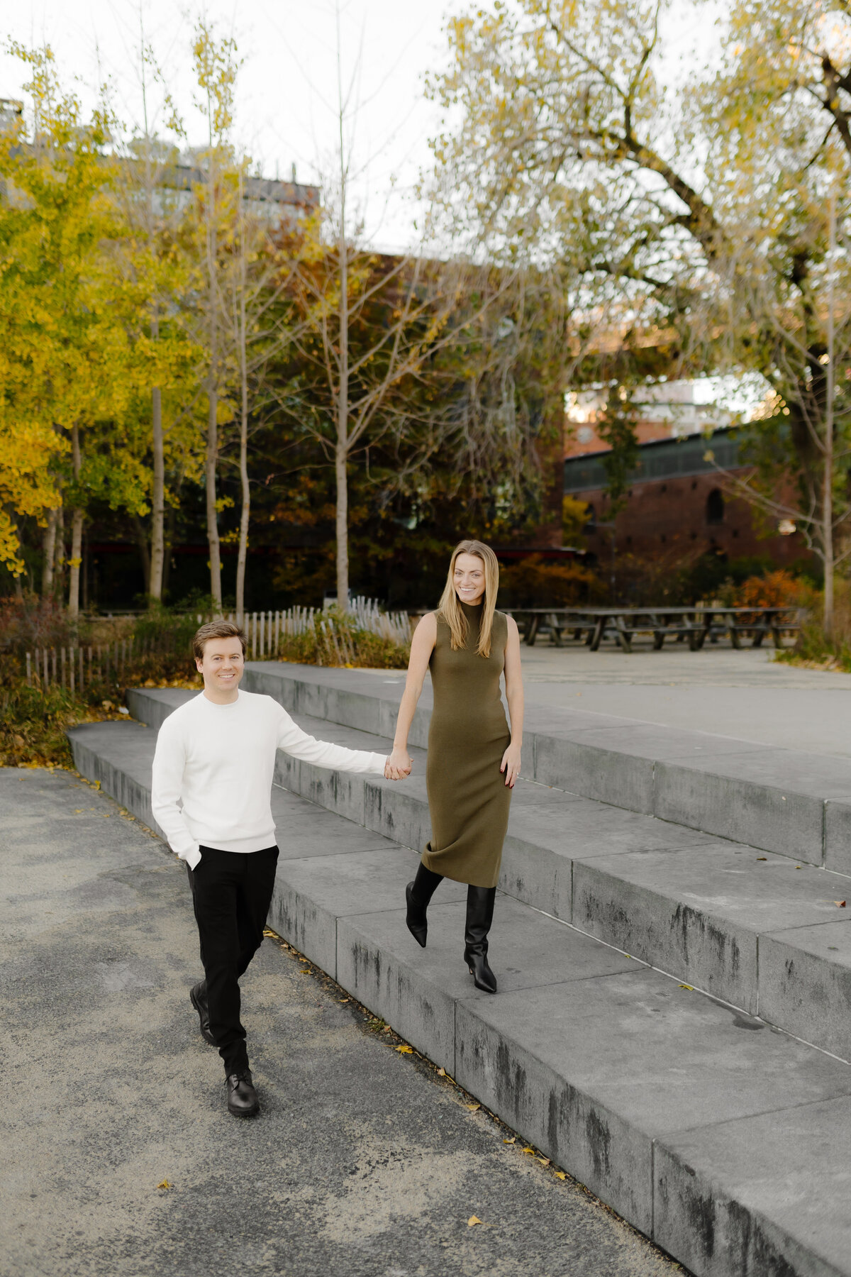 Brooklyn Bridge Engagement Photos 44