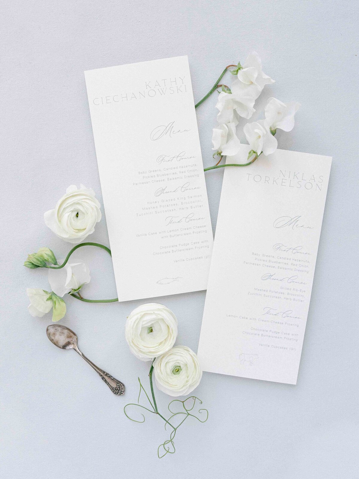 waverley country club dinner menues