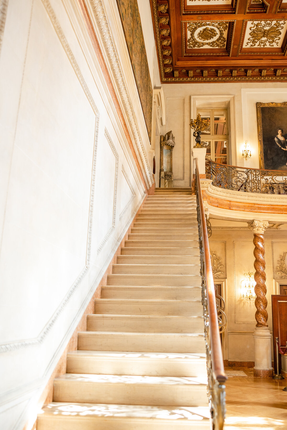 Larz Anderson House Wedding Luxury DC Wedding Day  - Haley Day Photo H+R-093