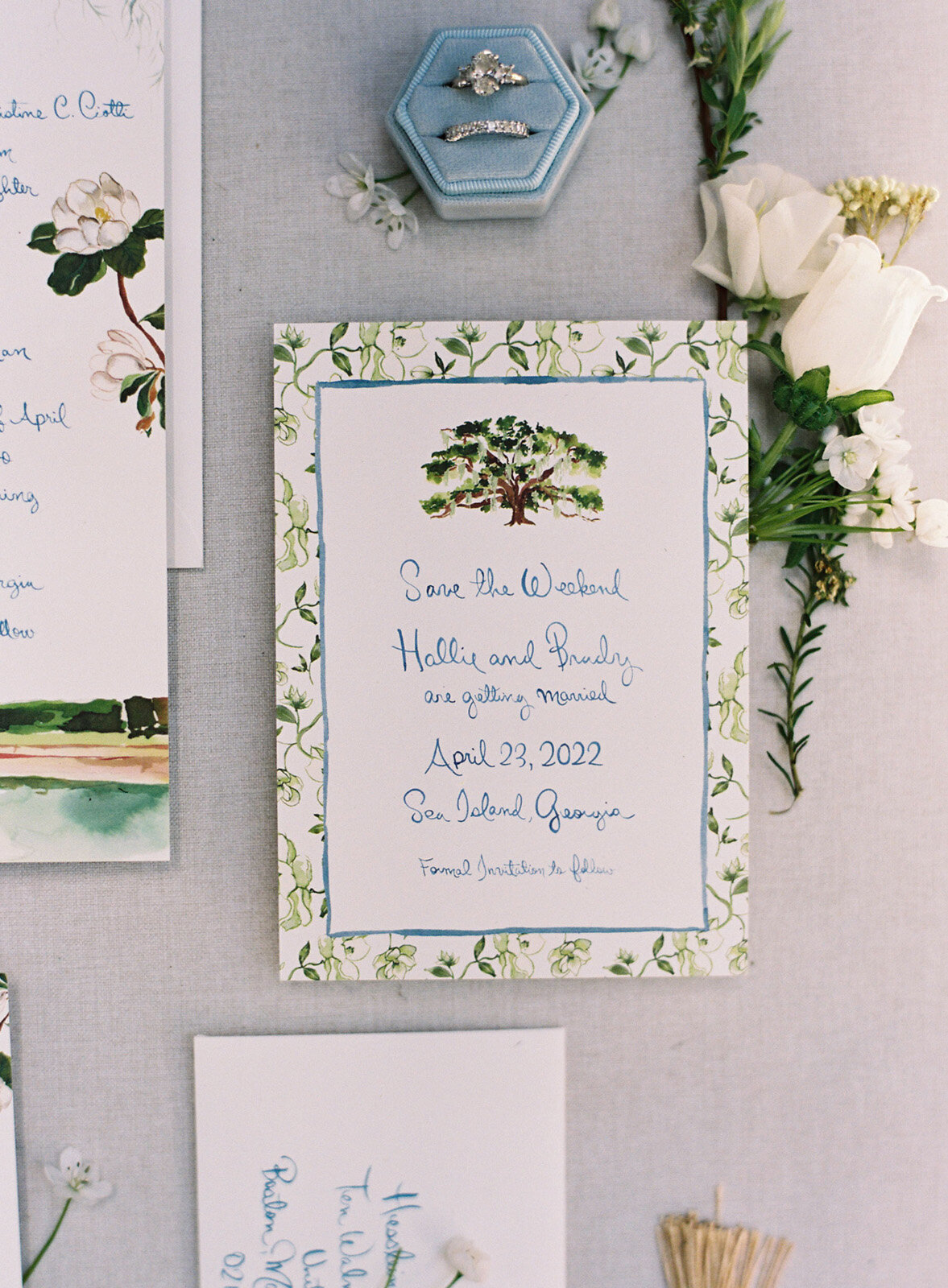 Luxury Southern Tented Wedding on Sea Island, GA-2
