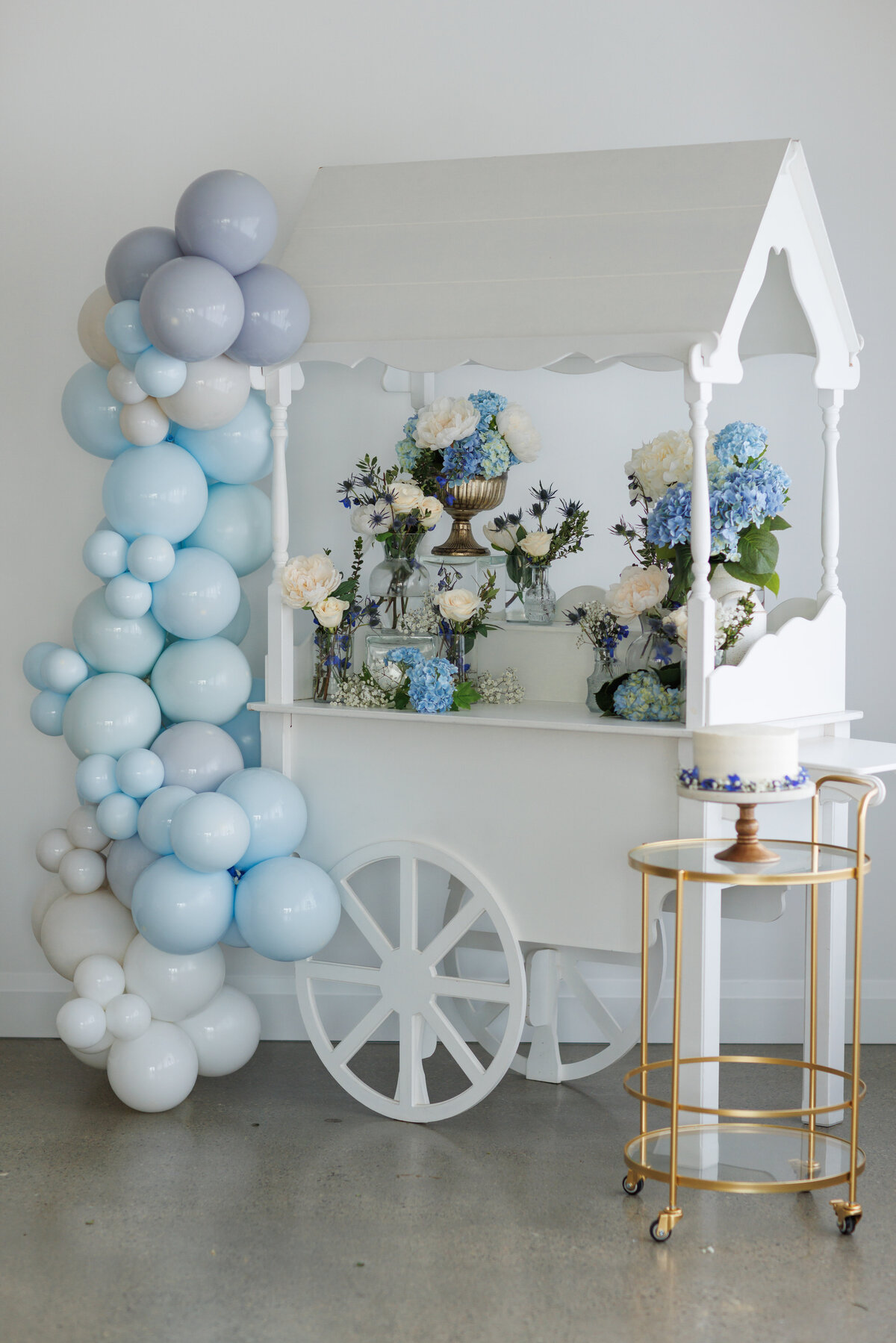 Blue vintage baby shower styled shoot Beka Price-20