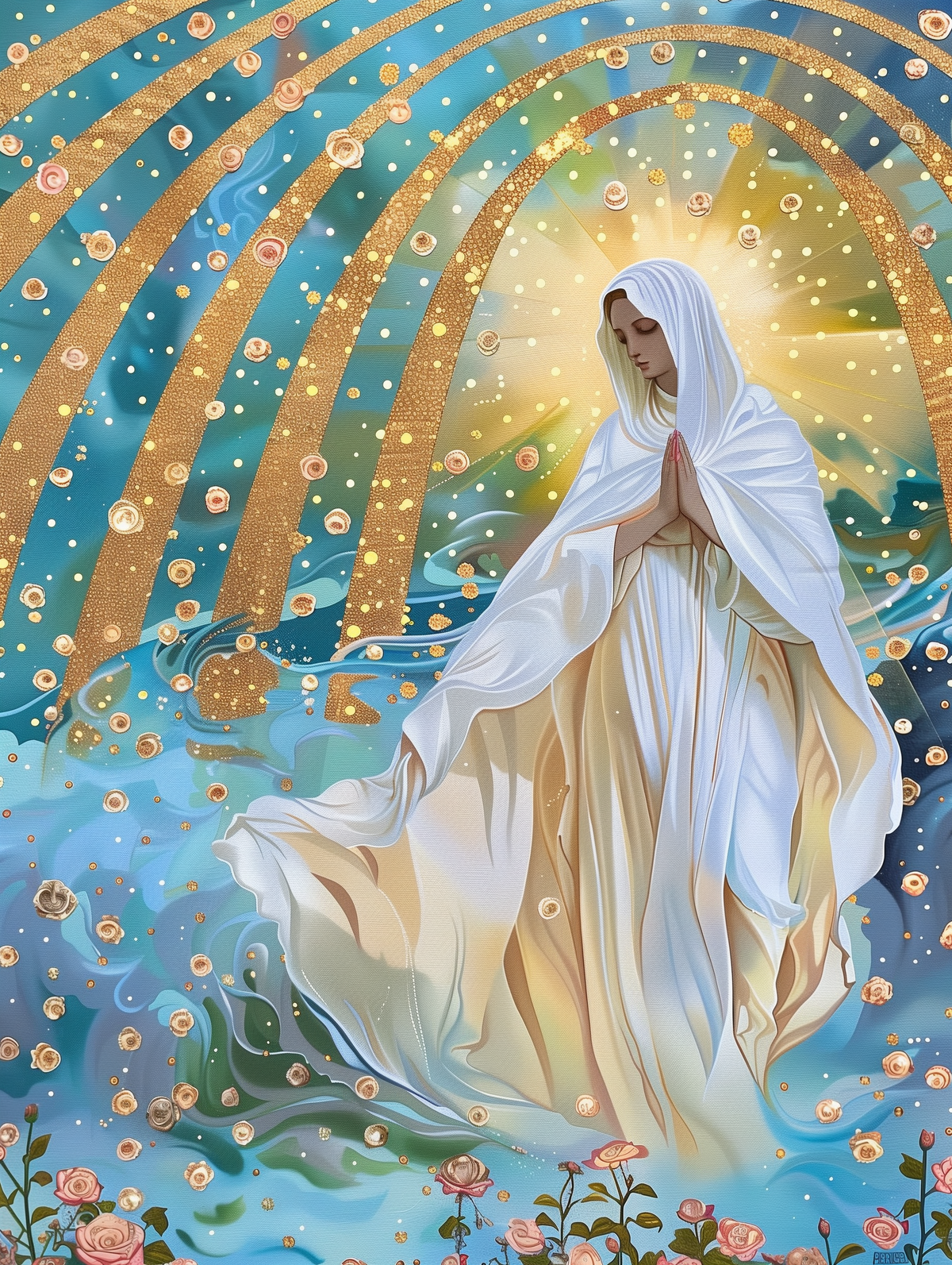 lauriehill_06679_a_colorful_tapestry_background_Mary_Lady_of_Li_b2b09ebd-6bcf-4aa1-8f12-ebac820d7c14