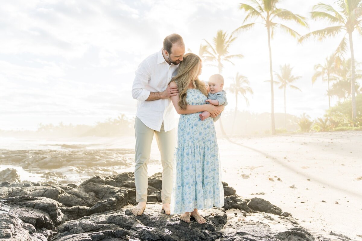 family beach photographers - Hualalai Hawaii