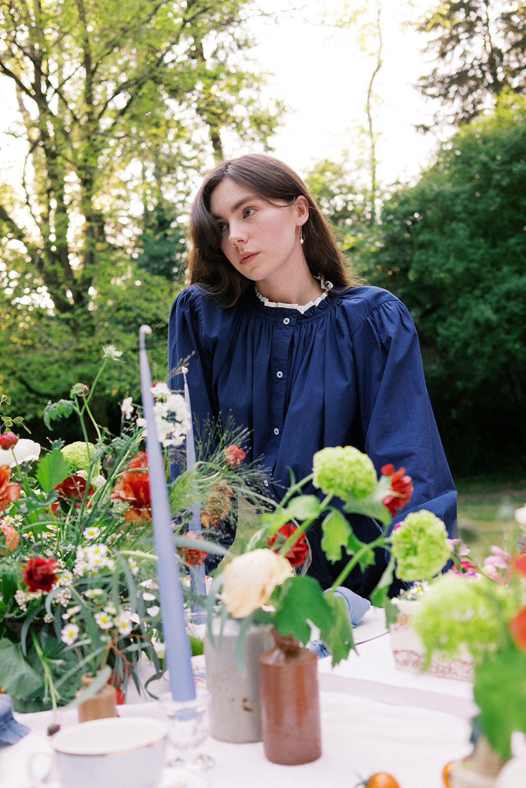 Brand flowers for Shop Tea Time