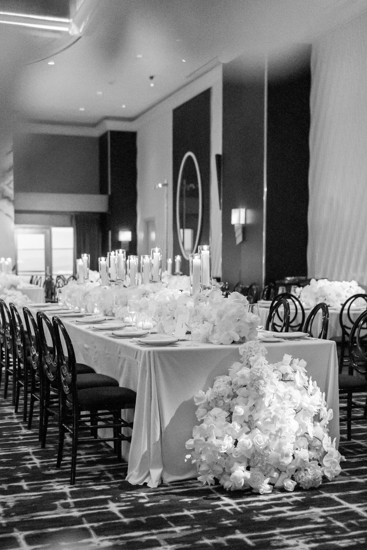 Luxe Black and White Wedding at Palms Casino Resort in Las Vegas - 39