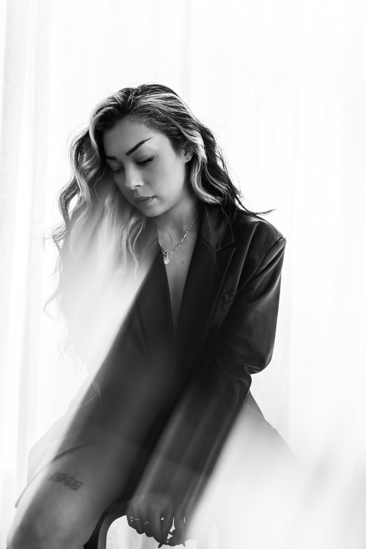 Empowerment session highlighting confidence through artistic and refined poses