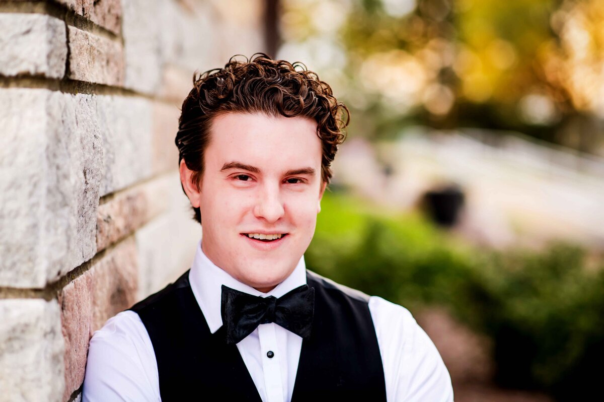 senior boy photo
