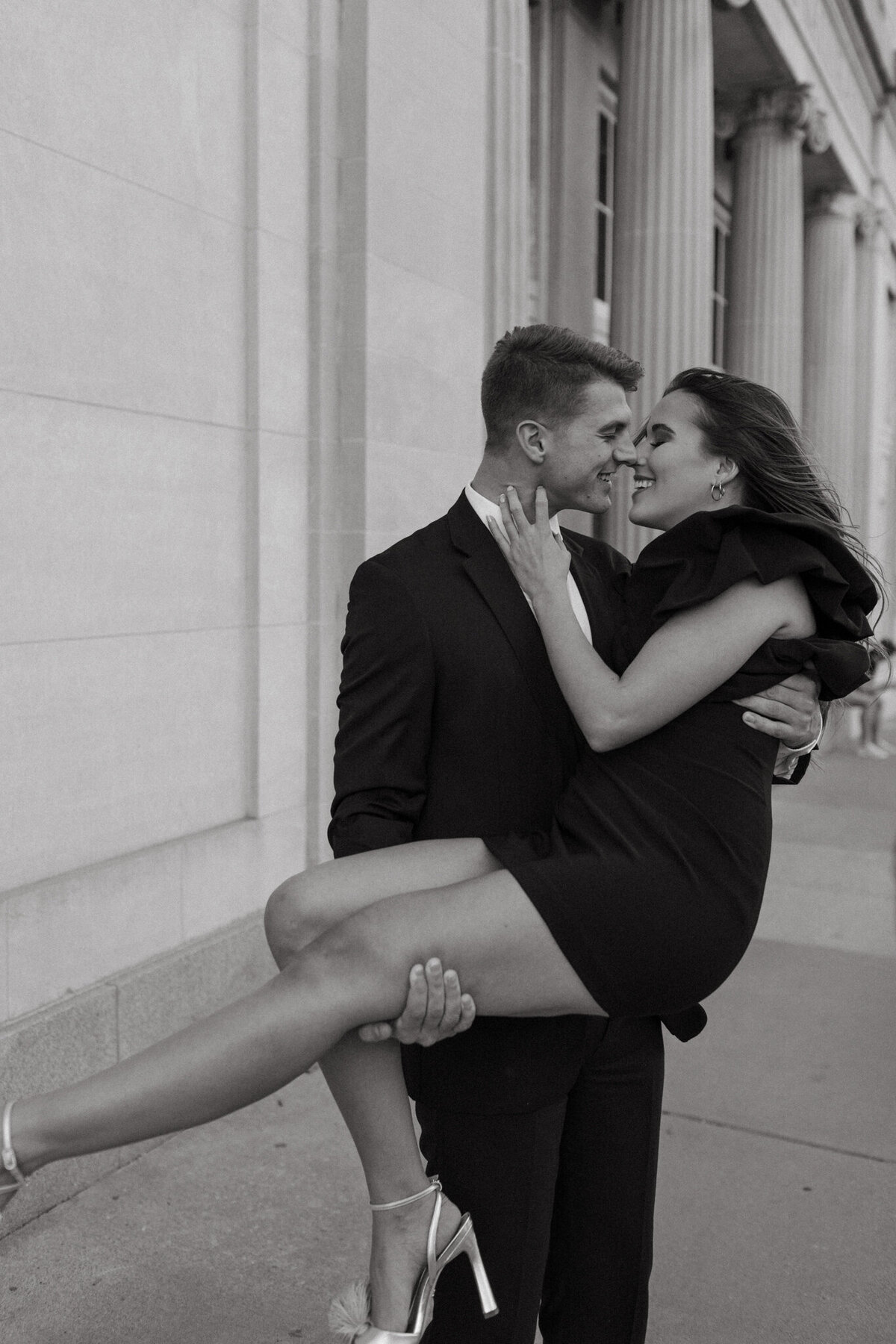 Downtown Sioux Falls Engagement Session, Classic & Timeless Photographer, RCC Photography-1