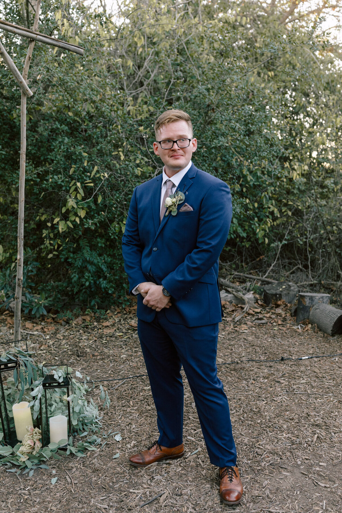 A wedding at the Environmental Nature Center in Newport Beach, CA