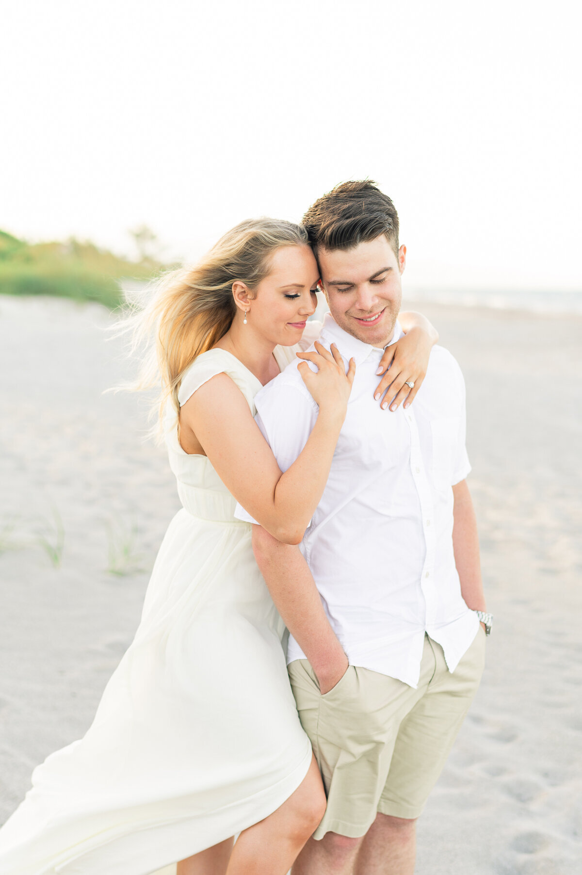 Sarah & Kevin Melbourne Beach Florida Engagement | Lisa Marshall Photography 2