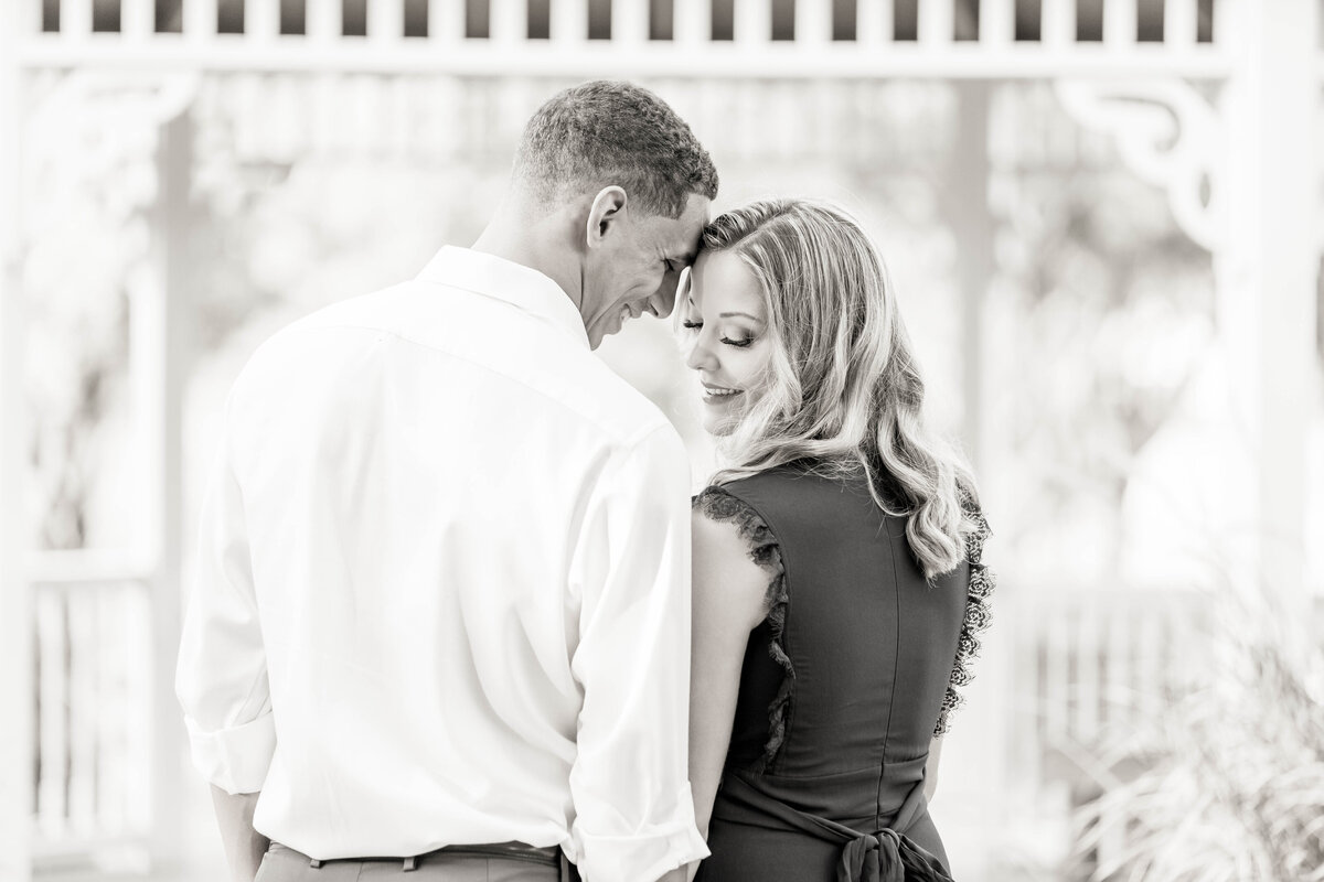 Light and Airy Engagement Session at A.W. Perry