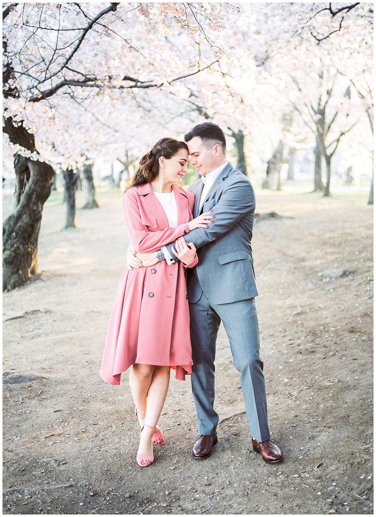 DC Cherry Blossom Engagement Photos - Rachel Galluzzo Photography (19)