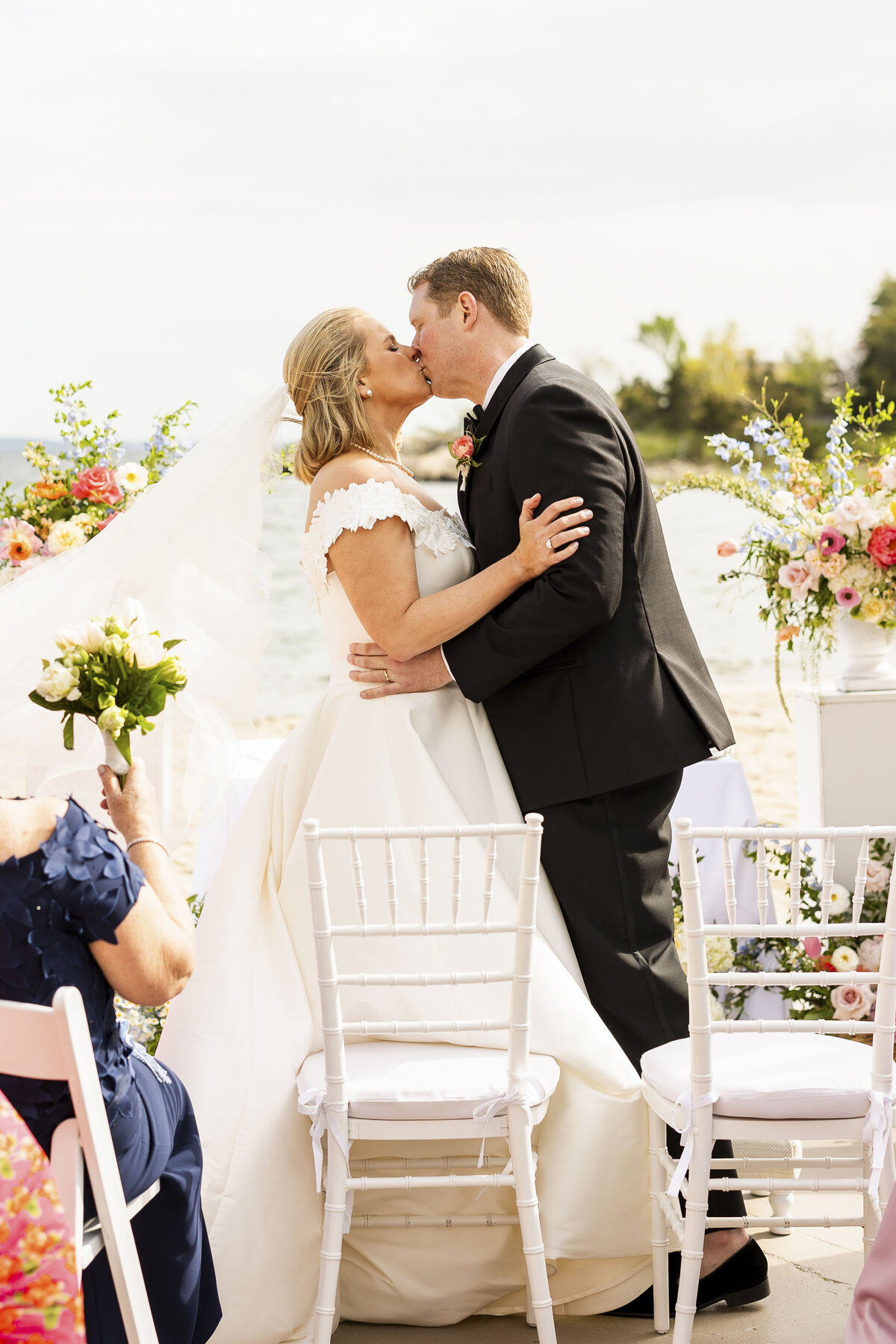 Ashley Mac Photographs - East Coast Wedding Photographer - Jersey - New York - Connecticut - Shore Club Spring Wedding with Pops of Color -31