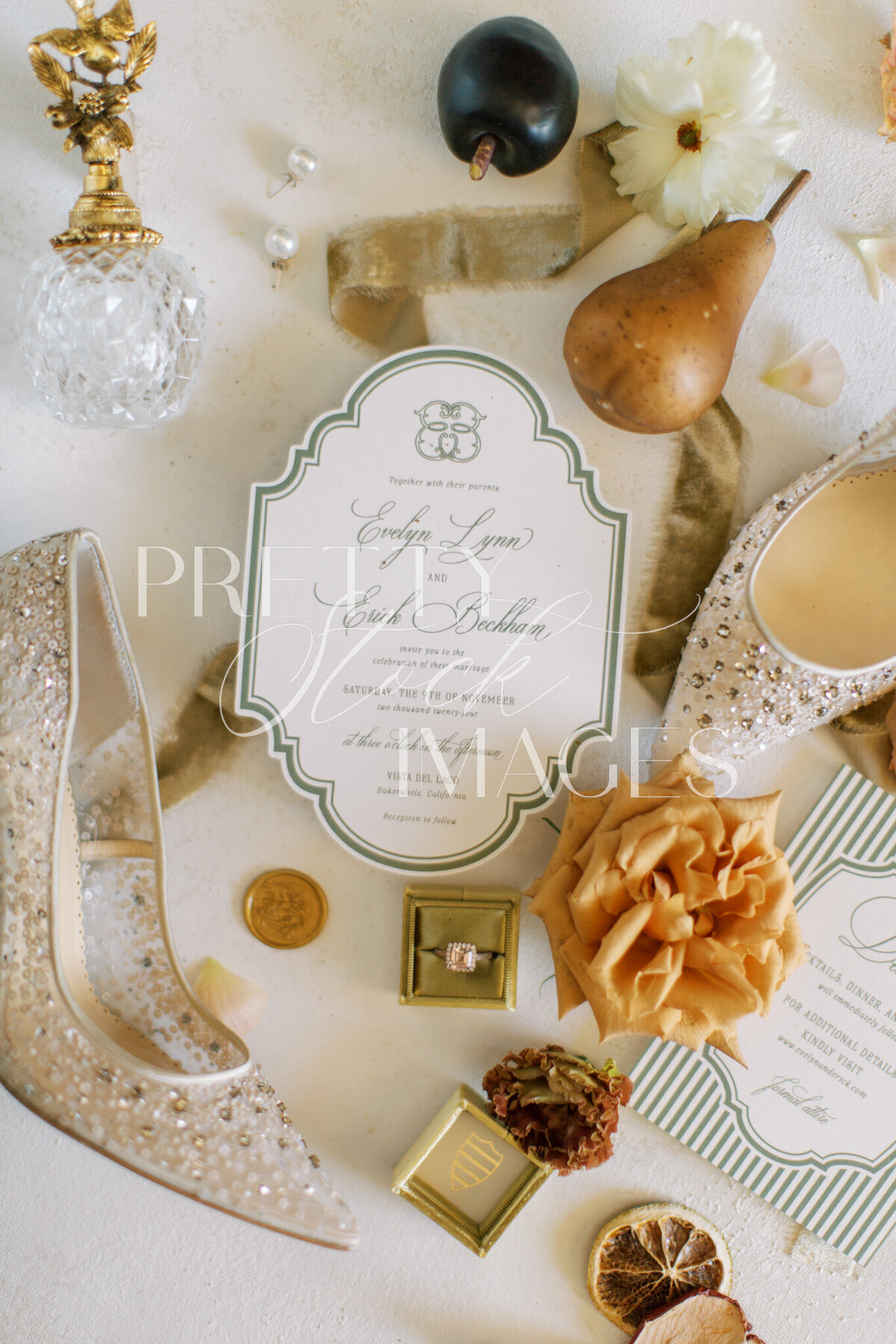 Pretty Stock Images - Fall Wedding Flat Lay-014