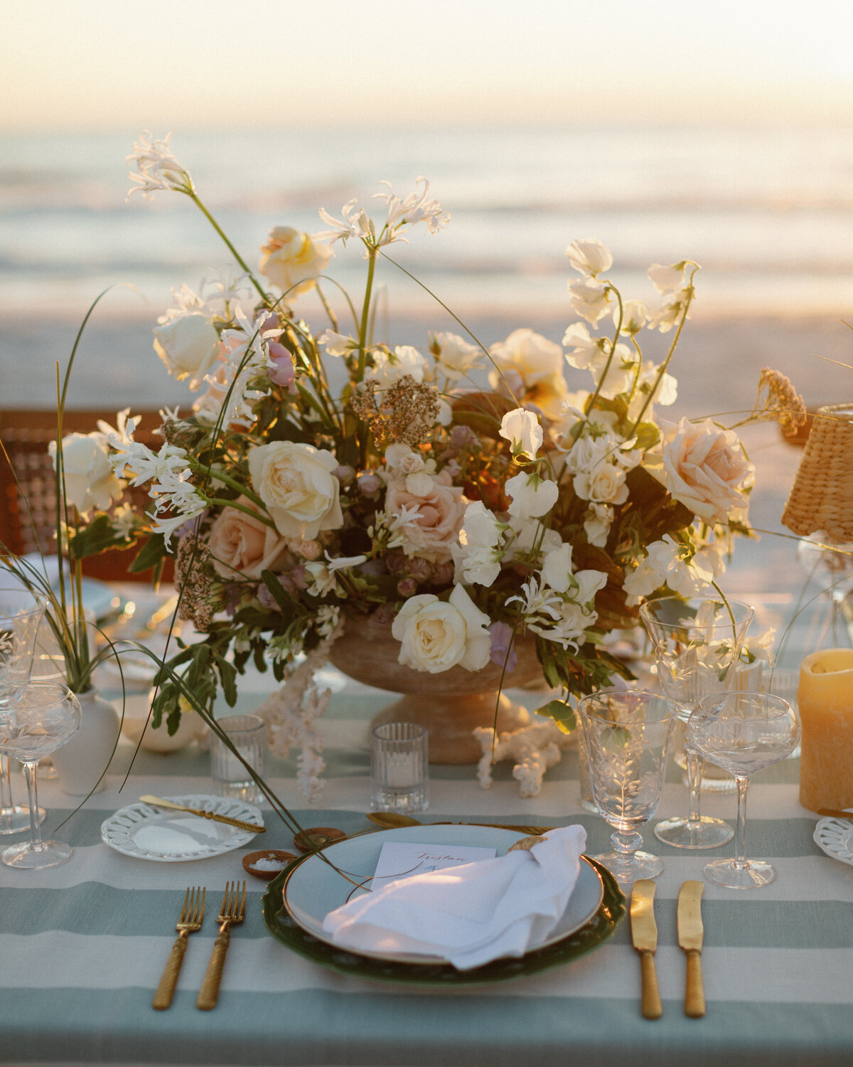 St. Regis x Engaged Magazine - Tablescape - Beach - Longboat Key, Florida - Chrissy O'Neill & Co. - South Florida Wedding Photographer-73