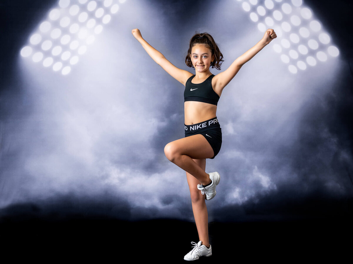 Prescott sports portrait features Prescott gymnastics in by Prescott kids photographer Melissa Byrne