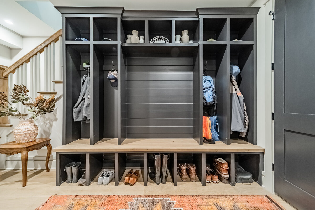 Mud Room Cubbies Coat Hook Ideas - Craftsman