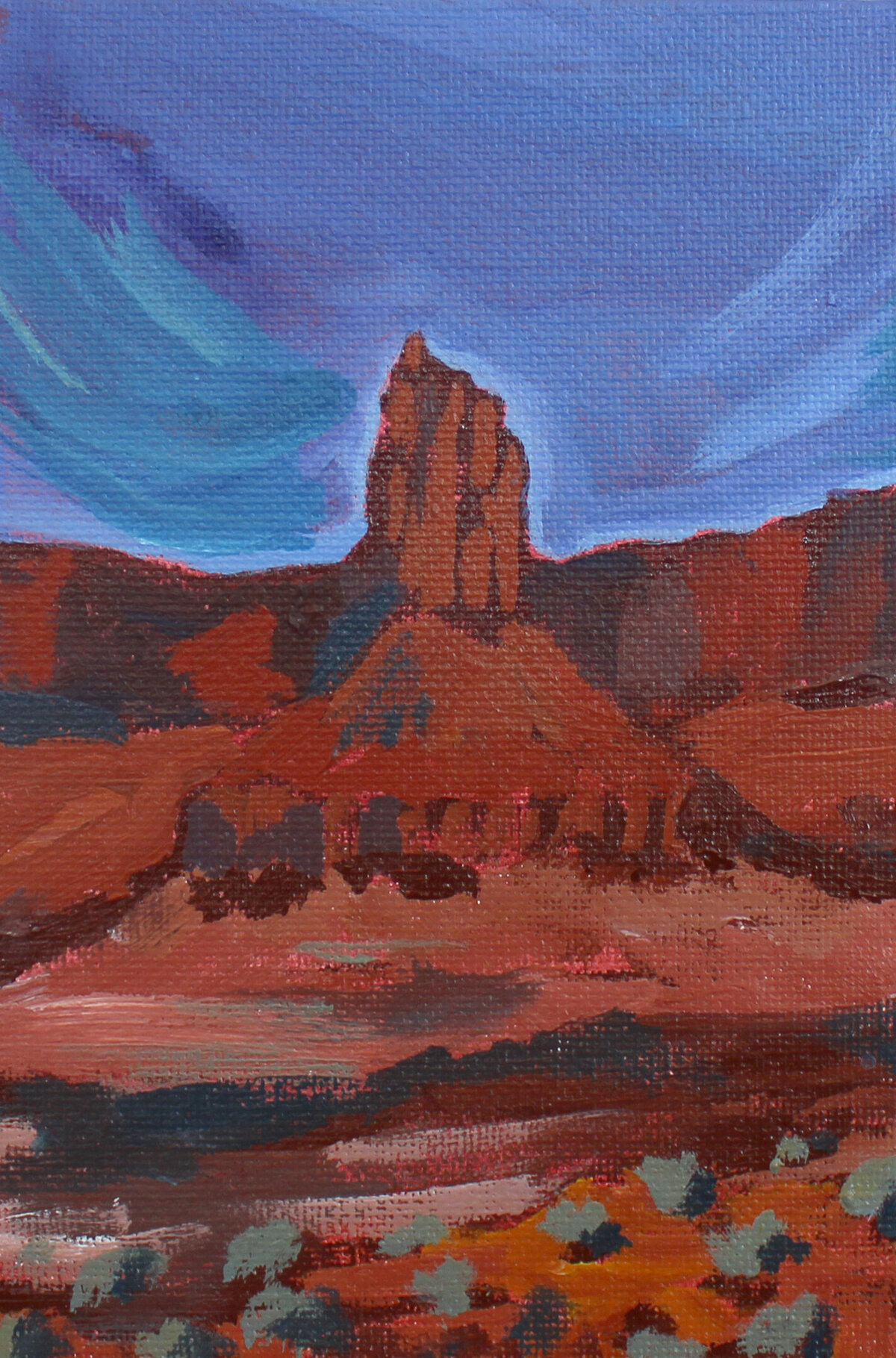 hannah wilson art white rim