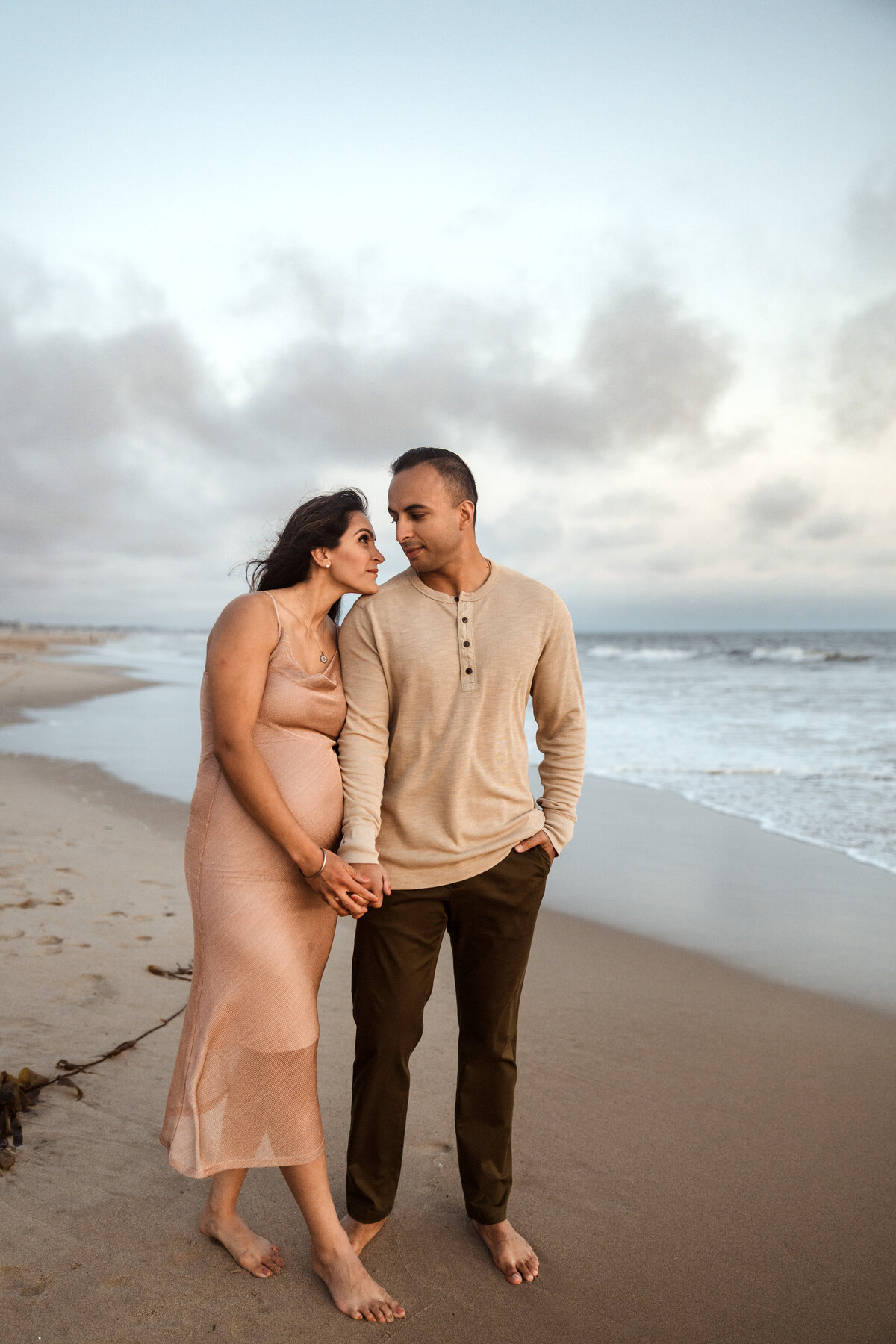 Santa Monica Beach Maternity Photography 107