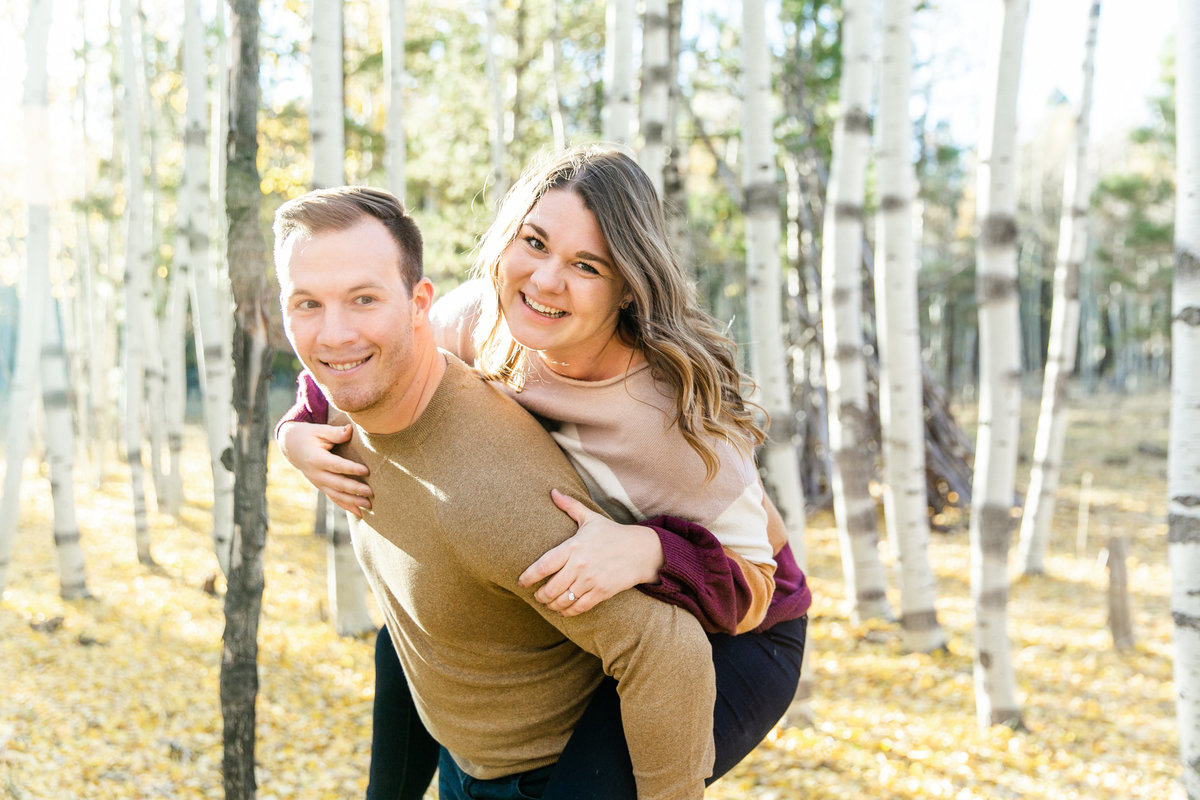 Karlie Colleen Photography - Flagstaff Arizona Engagement Photographer - Britt & Josh -81